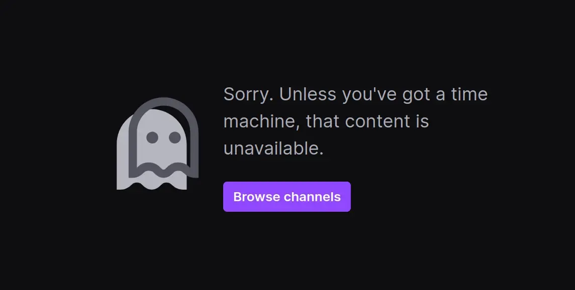 The twitch recording